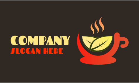 Bitkisel çay Bardağı Logosu