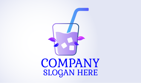 Logotipo De Chá Gelado