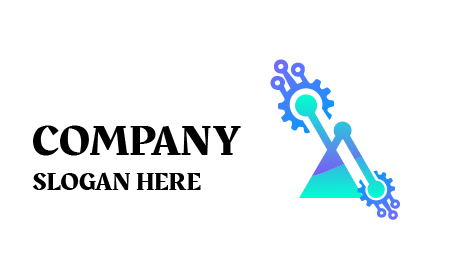 Logo De La Technologie Des Machines Numériques