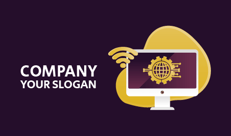 Logo De La Technologie De Connectivité Mondiale