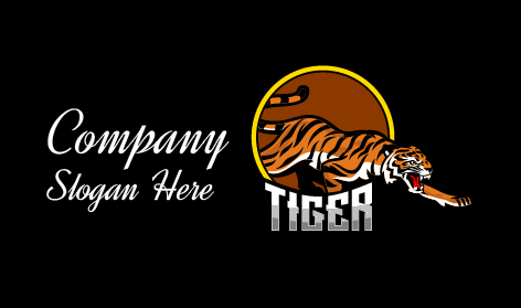 Logo Harimau Marah Yang Mengaum