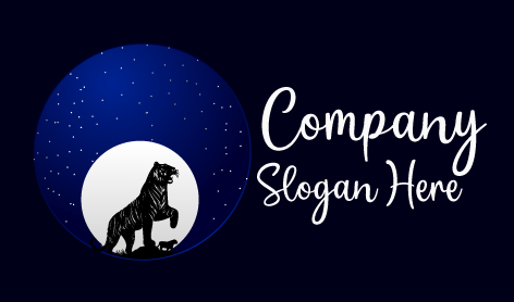 Logo Harimau Langit Malam