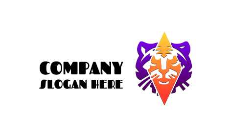 Logo Harimau Berlian Jingga