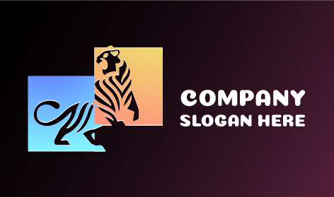 Logo Siluet Harimau Premium