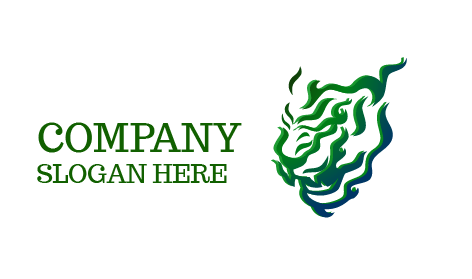 Logo Harimau Ganas Berasap