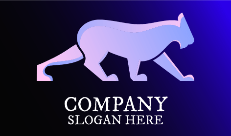 Logo Harimau Tiga Dimensi