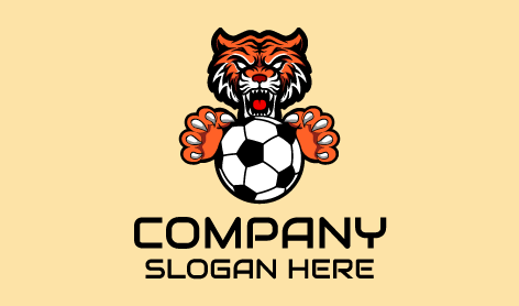Wild Roaring Tiger Logo