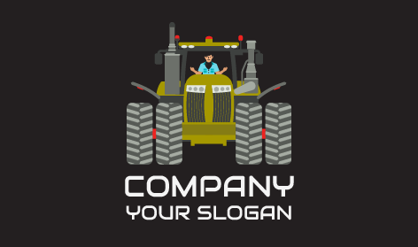 Logo Del Trattore Livellatore