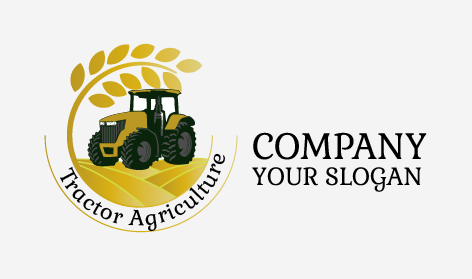 Logo Del Piccolo Trattore Agricolo
