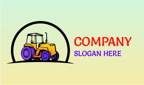 Fantastico Logo Del Trattore Circolare