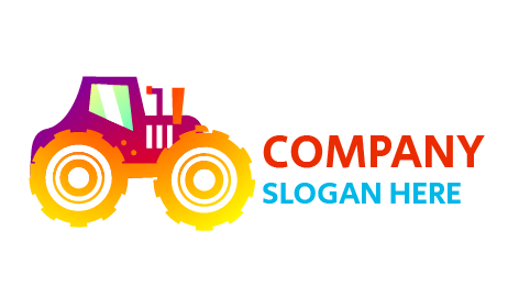 Logo Artistico Del Trattore