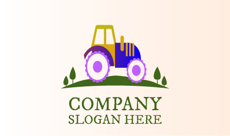 Logótipo Do Trator Gramado
