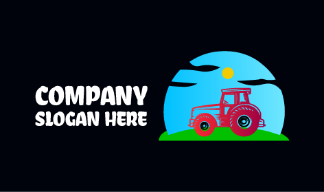 Logótipo Do Trator Campo Verde