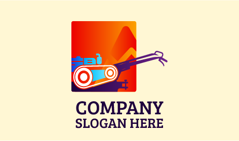 Harvester Tractor Logo