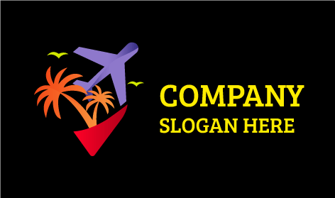 Logo Tempat Wisata Tropis