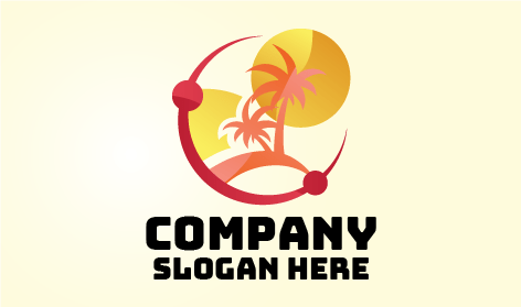 Vielseitiges Reisebüro-Logo