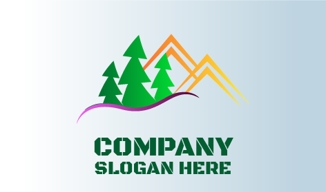 Elegant Forest Tree Logo