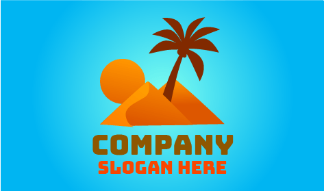 Sandy Peaks Ağaç Logosu