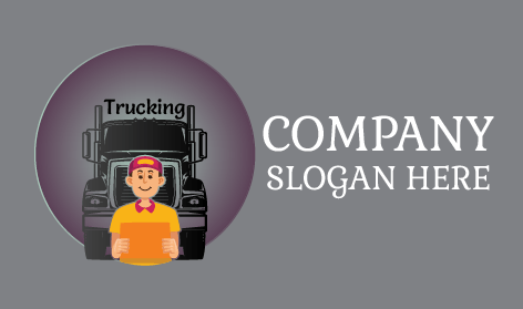 Delivery Guy Trucking Logo