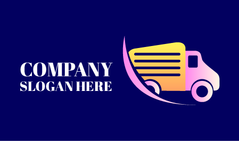 Logo De Camion De Livraison Gratuit