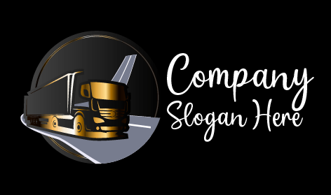 Golden Trucking Freight Logo
