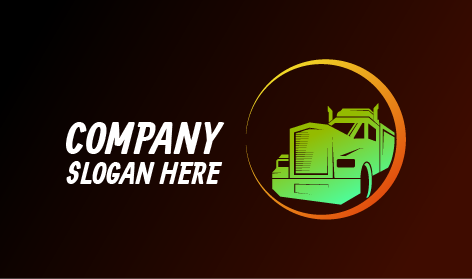 Logotipo De Transporte De Carga Ecológico