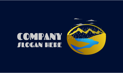 Logo Des Wunderschön Regnenden Tals