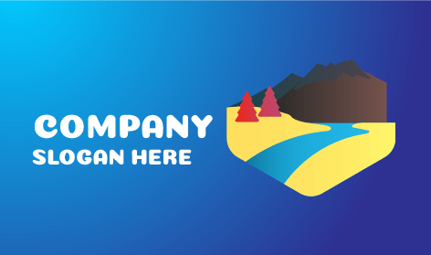 Berggipfel, Elegantes Tal-Logo