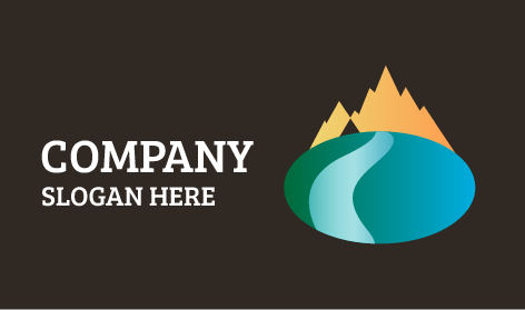 Mountain Nature Hiking Logo