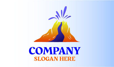 Mavi Lav Yanardağ Logosu