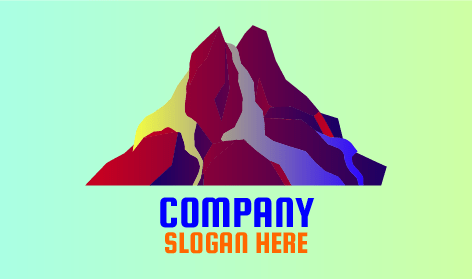 Kahverengi Dağ Yanardağ Logosu