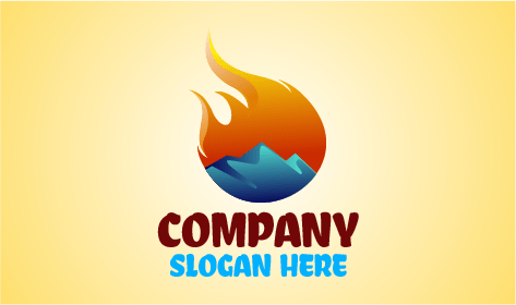 Ateş çemberi Yanardağ Logosu