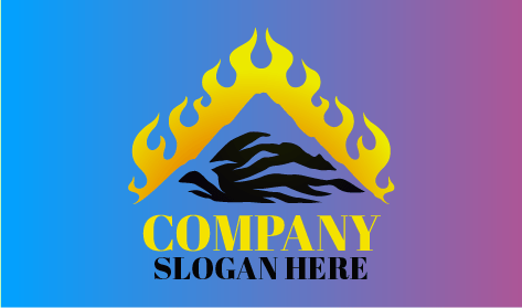 Dağda Yanan Yanardağ Logosu