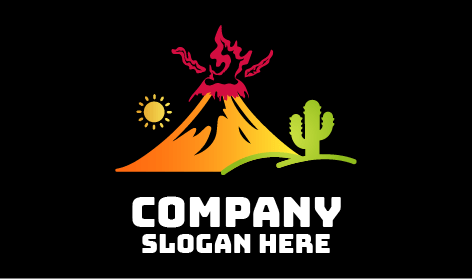 Kükreyen Yükselen Yanardağ Logosu