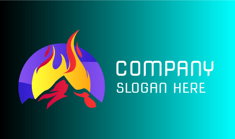 Kavurucu Alevler Volkan Logosu