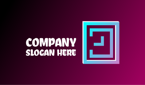 Blue Rectangular Watch Logo