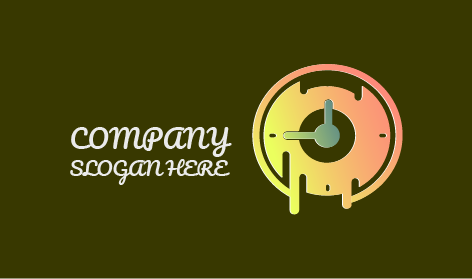 Melting Metal Watch Logo