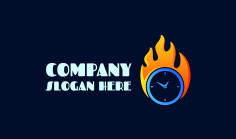 Orange Flame Watch Logo