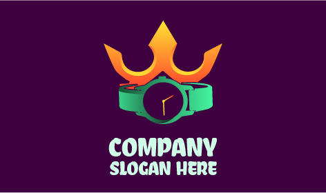 Premium Green Watch Logo