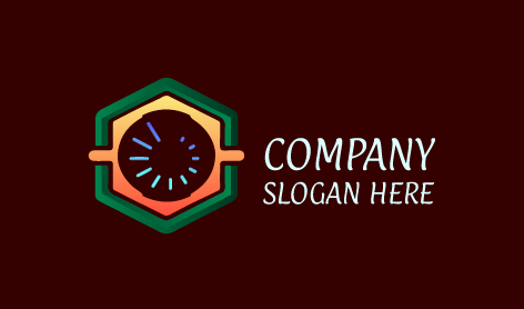 Professional Hexagon Watch Logo