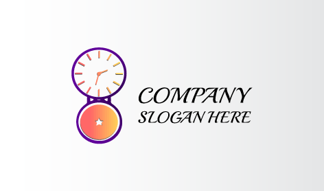 Vintage Pocket Watch Logo