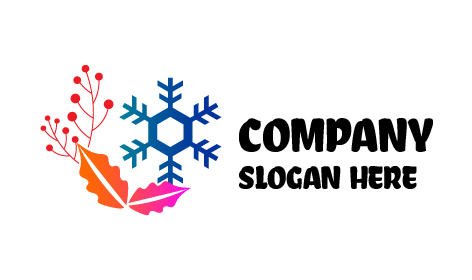 Cool Decoration Winter Logo
