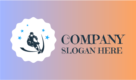 Professional Snowboarding Winter Logo