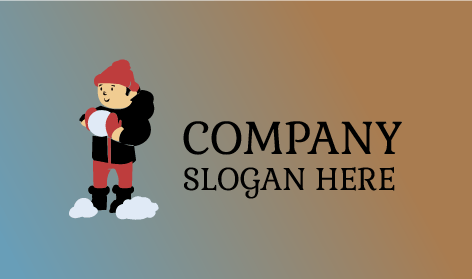 Rolling Snowball Winter Logo