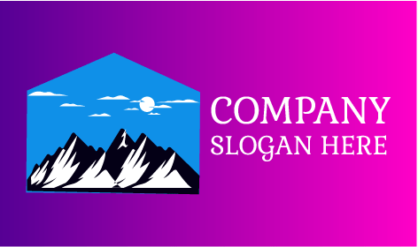 Karla Kaplı Dağ Kış Logosu