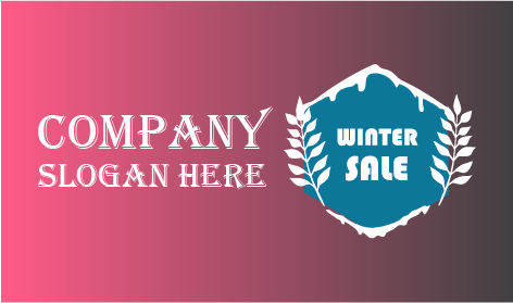White Leaves Winter Logo