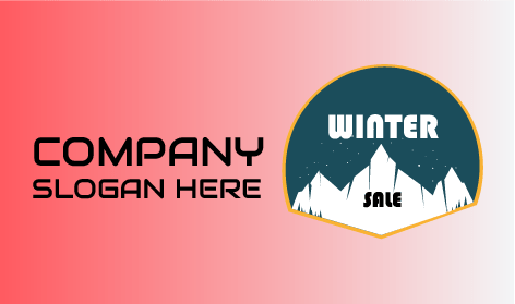 Winter Land Mountain Logo