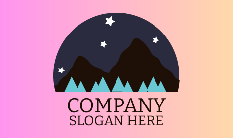 Kış Yıldızlı Gece Logosu