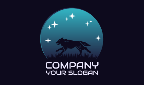 Speedy Wild Wolf Logo