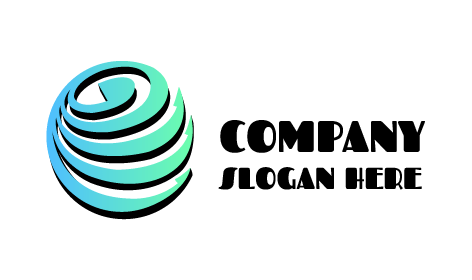 Logotipo WWW De Círculo De Globo 3D